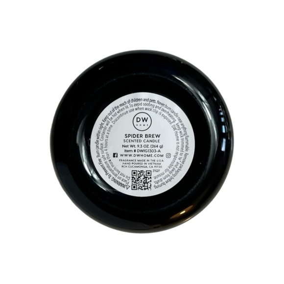 New DW Home Halloween Spider Brew 1 Wick Scented Candle - Picture 5 of 9
